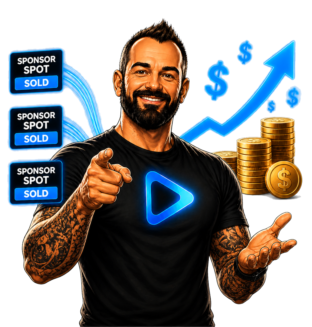 PlayCast Guy showing sponsor revenue growth